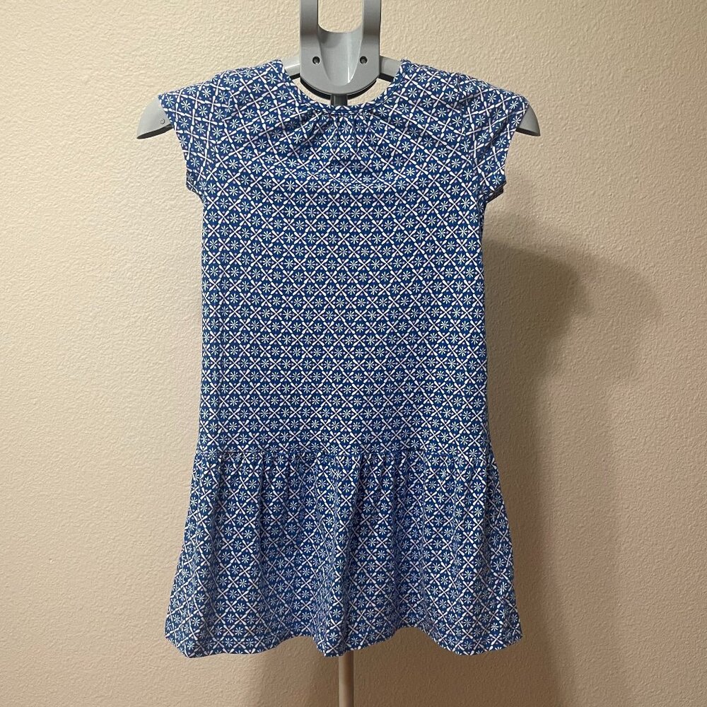 Carters Blue and Pink Play Dress Size 12